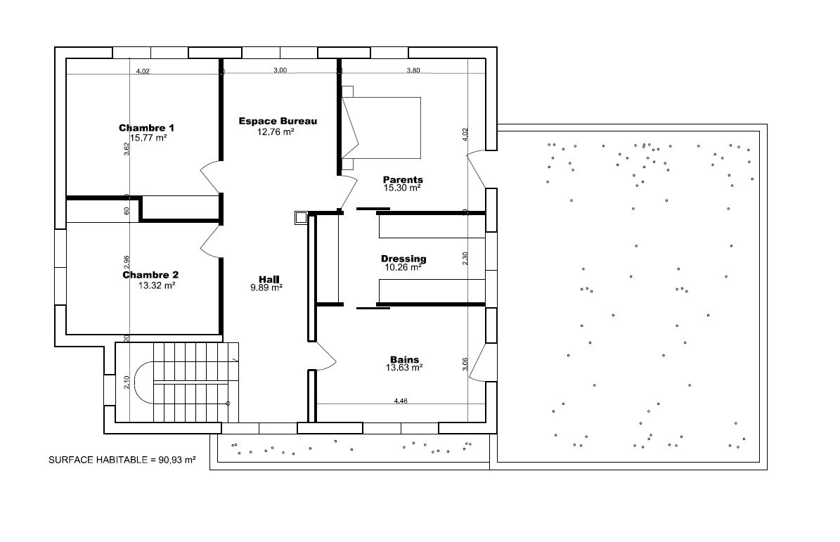 ETAGE REZ-DE-CHAUSSEE